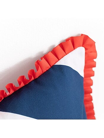 Housse de coussin décoratif Happy stripes "Happyfriday