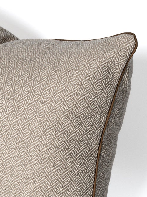 Housse de coussin décoratif Herringbone "Happyfriday" - Kiabi