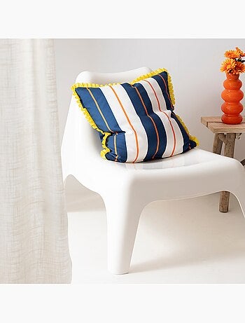 Housse de coussin décoratif Joyful lines "Happyfriday