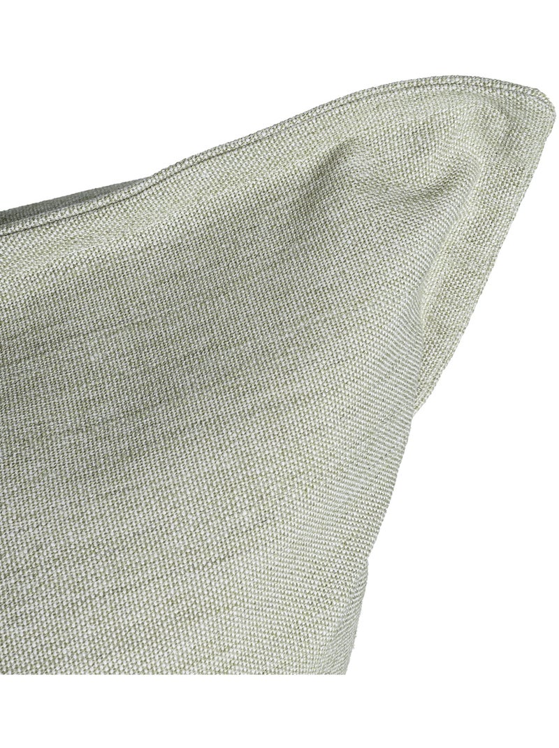 Housse de coussin décoratif Twill "Happyfriday" Bleu clair - Kiabi