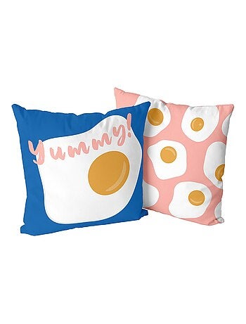 Housse de coussin décoratif Yummy "Happyfriday