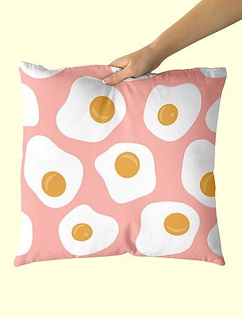 Housse de coussin décoratif Yummy "Happyfriday