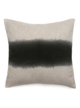 Housse de coussin DEEPALI DECO Tie & dye en lin et coton