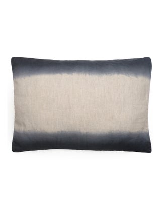 Housse de coussin DEEPALI DECO Tie & dye en lin et coton