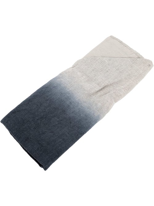 Housse de coussin DEEPALI DECO Tie & dye en lin et coton - Kiabi
