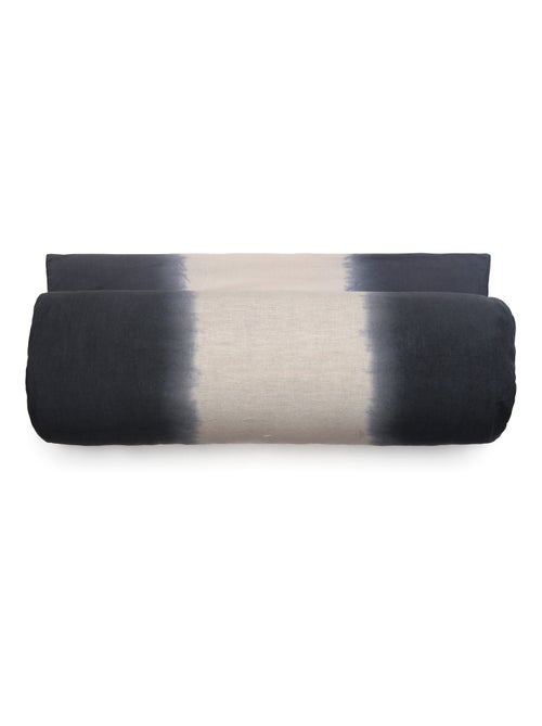 Housse de coussin DEEPALI DECO Tie & dye en lin et coton - Kiabi