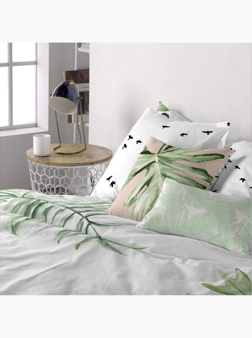 Housse de coussin Delicate "Happyfriday" - Kiabi