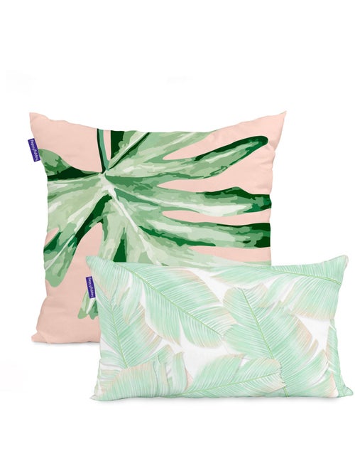 Housse de coussin Delicate "Happyfriday" - Kiabi