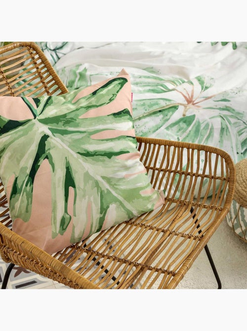 Housse de coussin Delicate "Happyfriday" - Kiabi