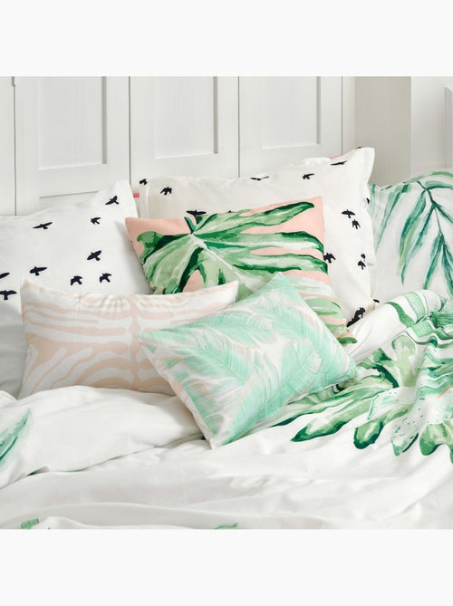 Housse de coussin Delicate "Happyfriday" - Kiabi