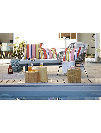 Housse de Coussin d'extérieur – Déperlant - Anti UV - Bianca