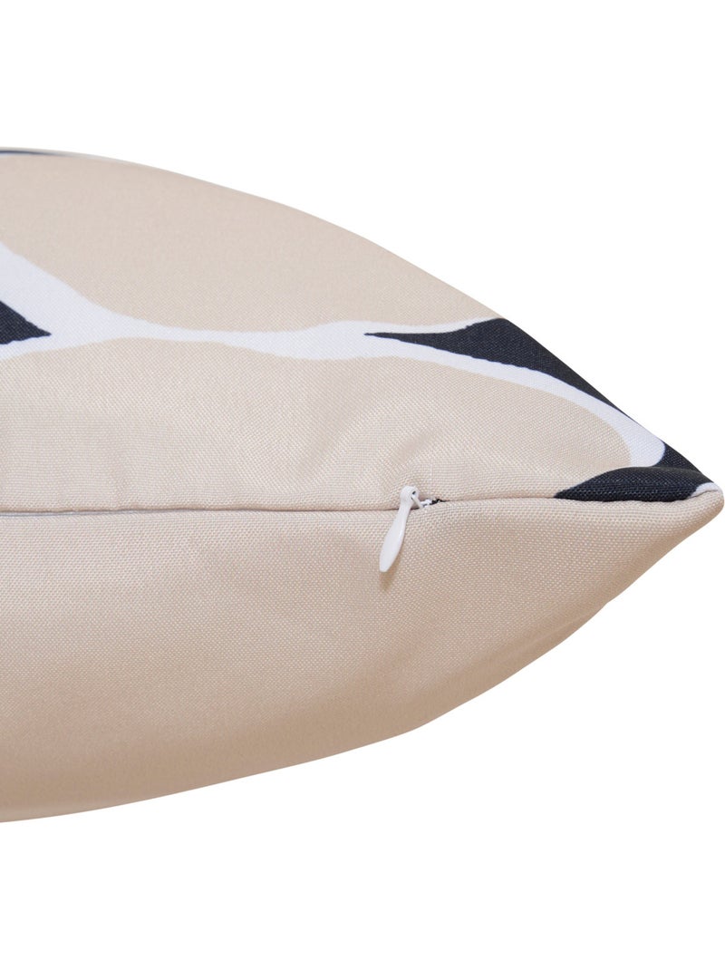 Housse de coussin d'extérieur déperlant NOLAN Beige - Kiabi