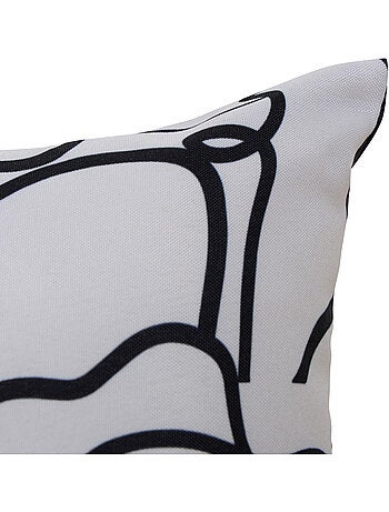Housse de coussin d'extérieur motif fantaisie nolan