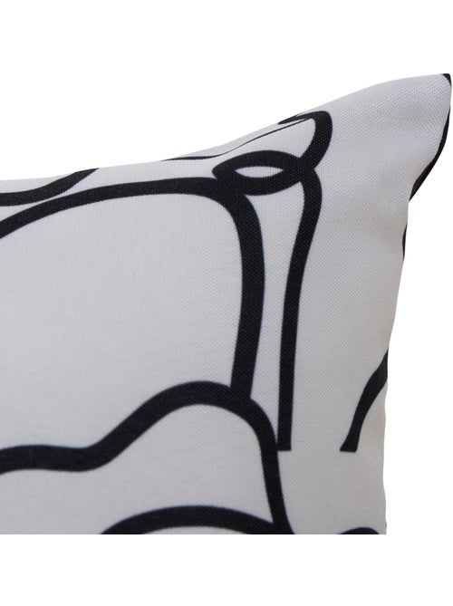 Housse de coussin d'extérieur motif fantaisie NOLAN - Kiabi