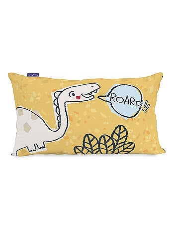 Housse de coussin Dino friends "Happyfriday
