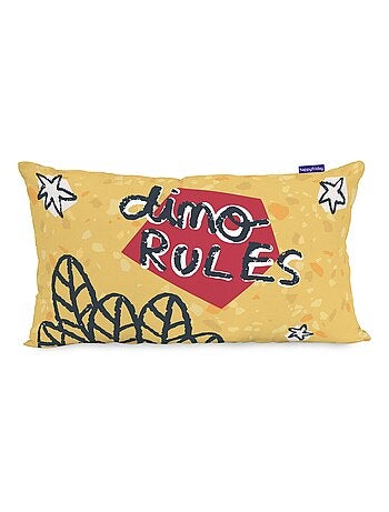 Housse de coussin Dino friends "Happyfriday