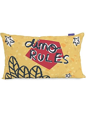 Housse de coussin dino friends "happyfriday