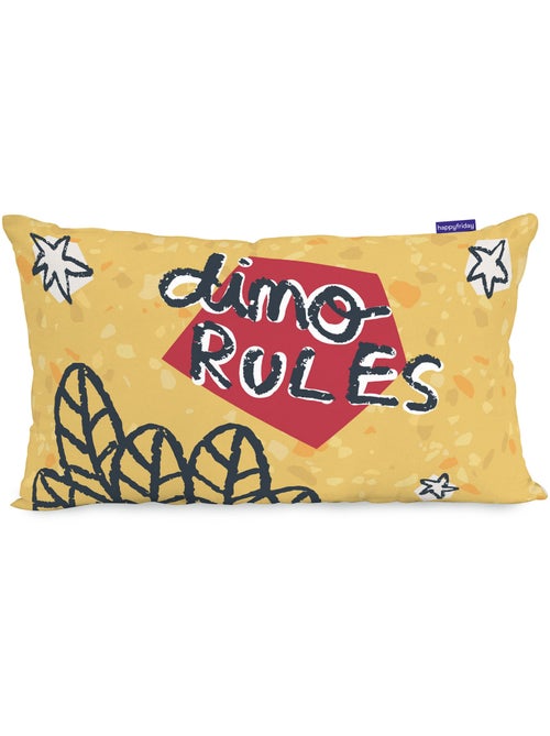 Housse de coussin Dino friends "Happyfriday" - Kiabi