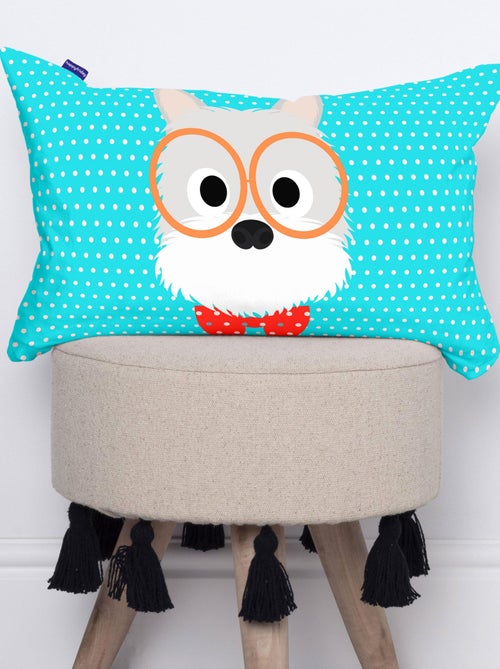 Housse de coussin Dogs "Happyfriday" - Kiabi