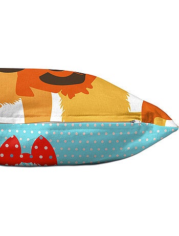 Housse de coussin dogs "happyfriday