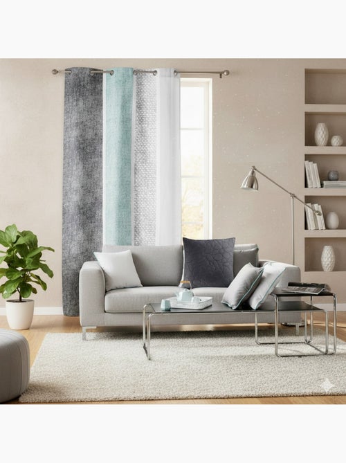 Housse de coussin Dolina Anthracite 40cm - Kiabi