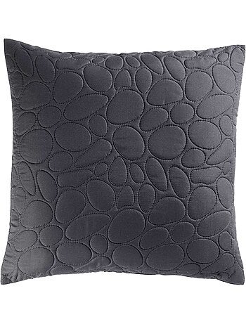Housse de coussin dolina anthracite 40cm