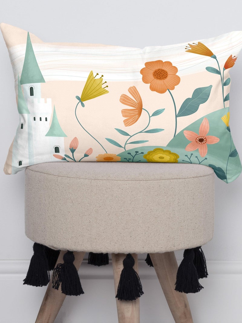 Housse de coussin Dreaming "Happyfriday" Blanc - Kiabi