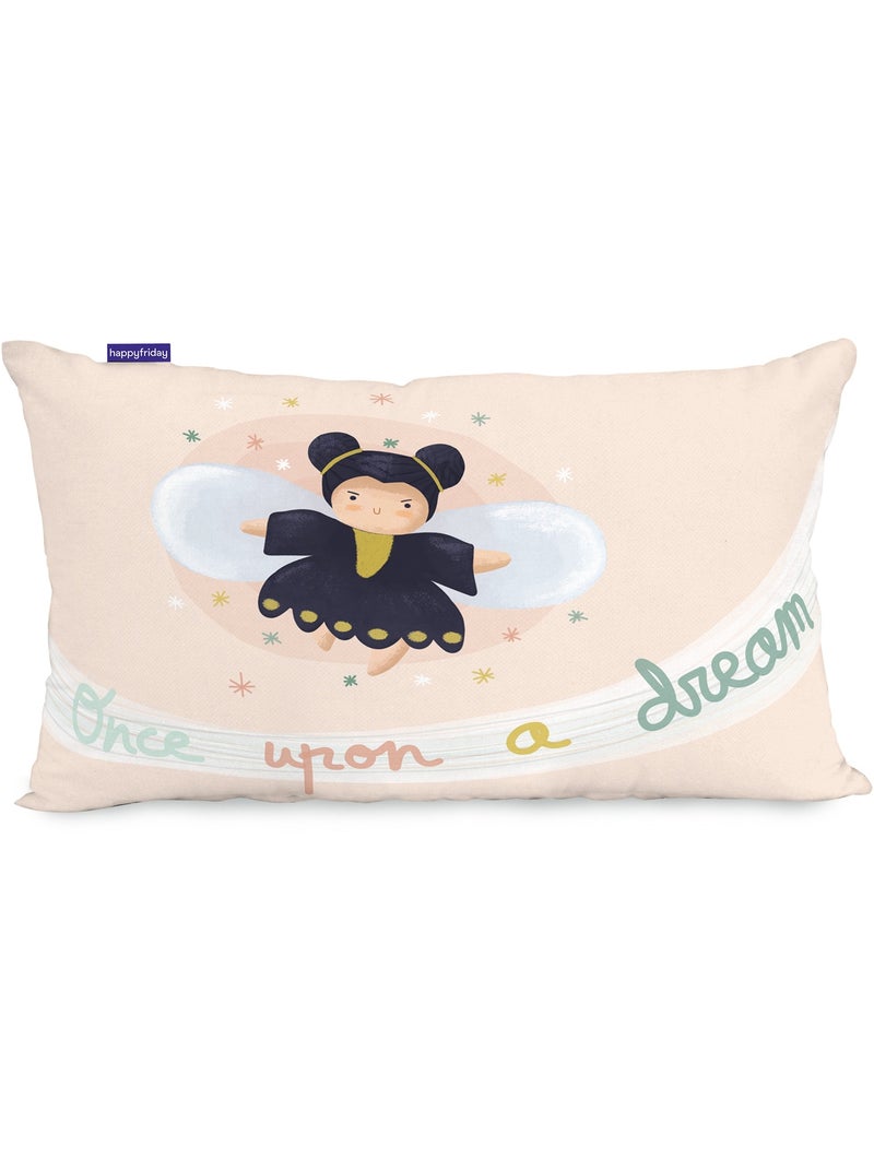 Housse de coussin Dreaming "Happyfriday" Multicolore - Kiabi