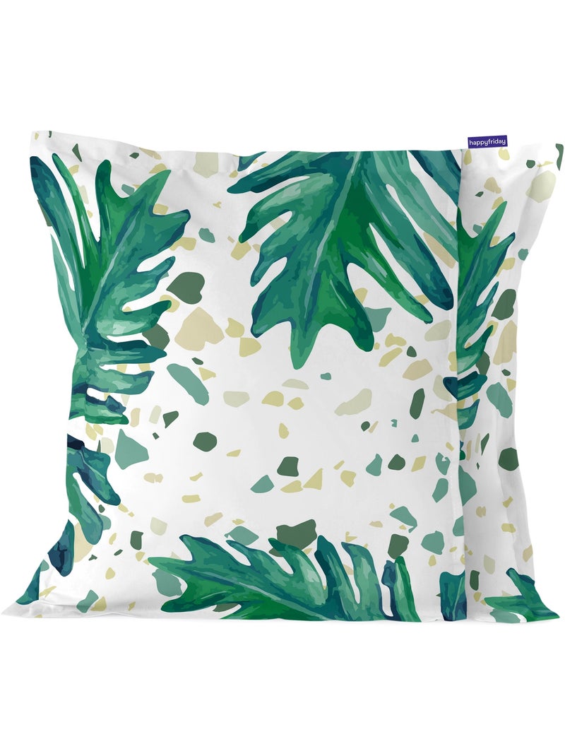Housse de coussin Ebony "Happyfriday" Blanc - Kiabi