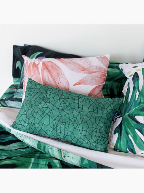 Housse de coussin Ebony "Happyfriday" - Kiabi