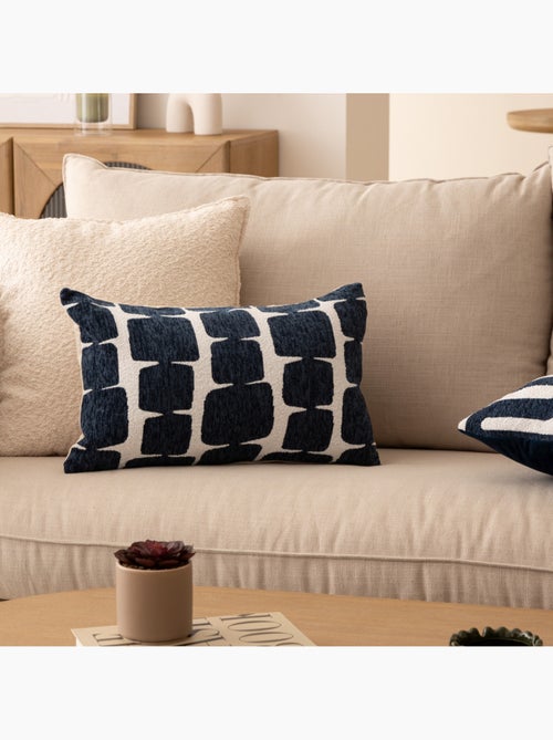 Housse de coussin en chenille JENI - Kiabi