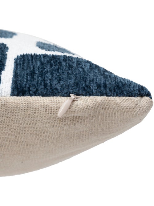 Housse de coussin en chenille JENI - Kiabi
