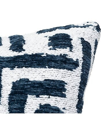 Housse de coussin en chenille jeni