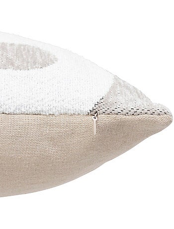 Housse de coussin en chenille JENI