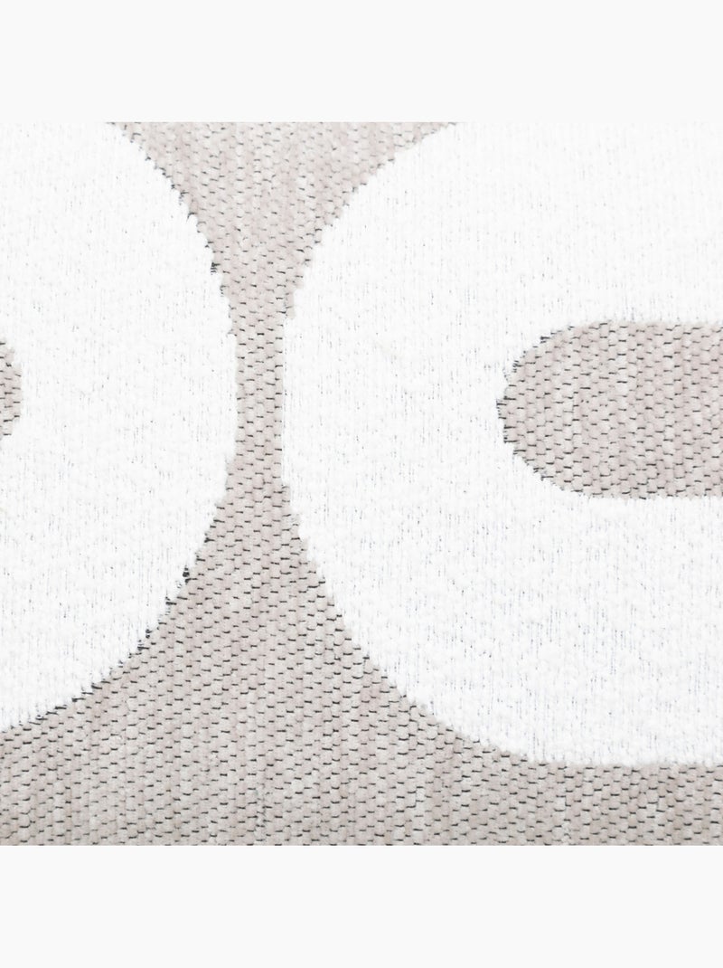 Housse de coussin en chenille JENI Lin - Kiabi