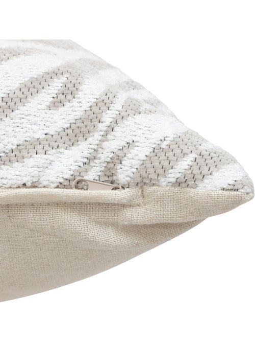 Housse de coussin en chenille JENI - Kiabi