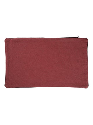 Housse de coussin en coton et chanvre