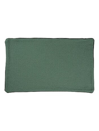 Housse de coussin en coton et chanvre