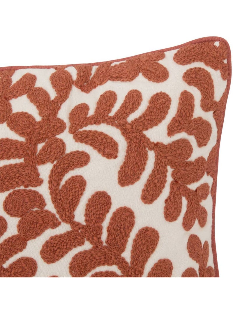 Housse de coussin en coton sienna Terracotta - Kiabi