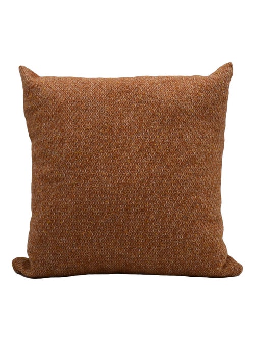 Housse de coussin en laine avec micro-motif losange - Kiabi