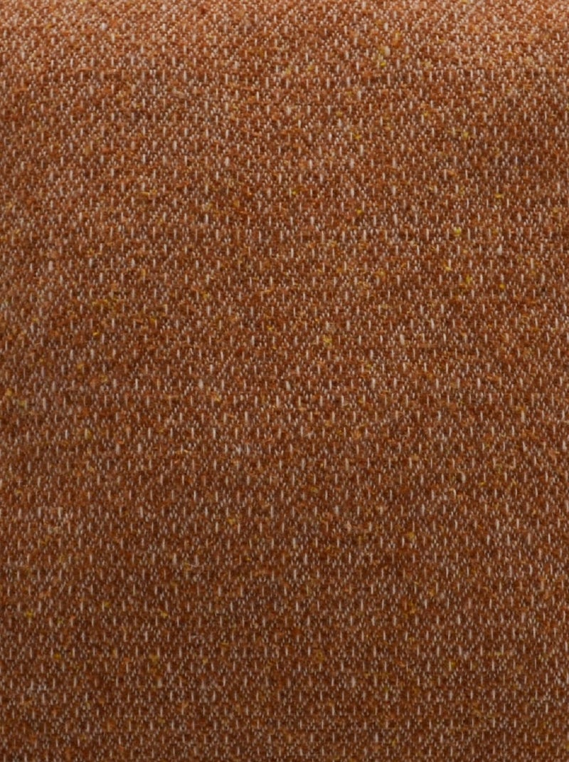 Housse de coussin en laine avec micro-motif losange Marron foncé - Kiabi