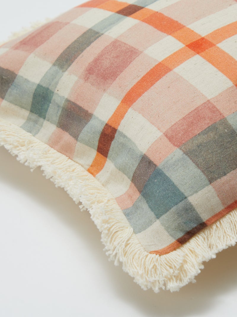 Housse de coussin en lin mélangé (50x30 cm) - Kiabi Home BEIGE - Kiabi