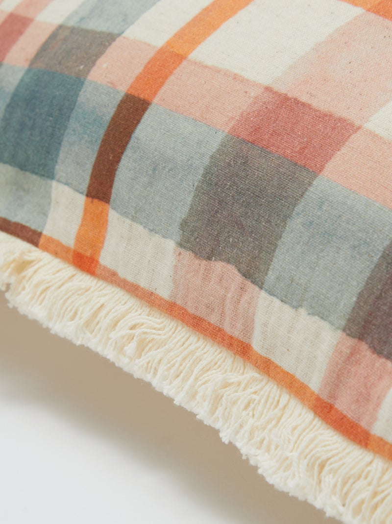 Housse de coussin en lin mélangé (50x30 cm) - Kiabi Home BEIGE - Kiabi