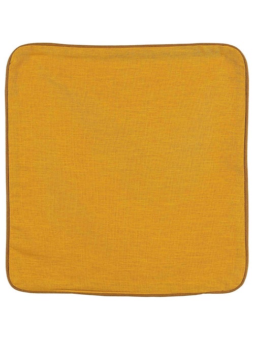 Housse de coussin en poly/lin - Kiabi