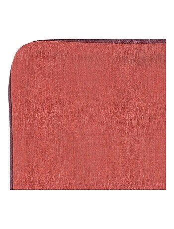 Housse de coussin en poly/lin