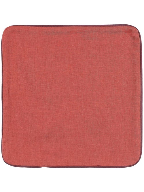 Housse de coussin en poly/lin - Kiabi