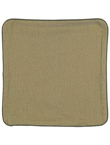 Housse de coussin en poly/lin