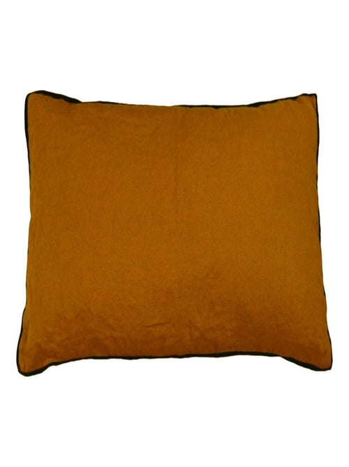 Housse de coussin en pur lin lavé - Kiabi