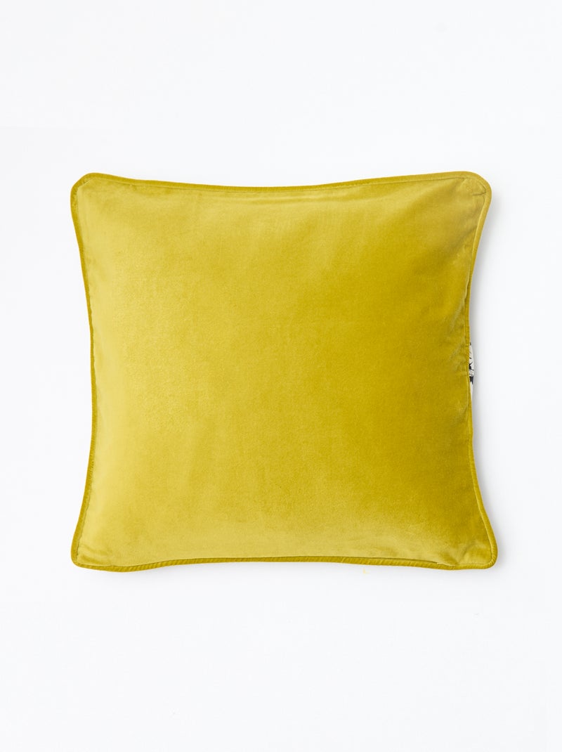 Housse de coussin en velours - Kiabi Home Blanc - Kiabi
