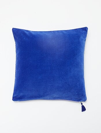 Housse de coussin en velours (45 x 45 cm)